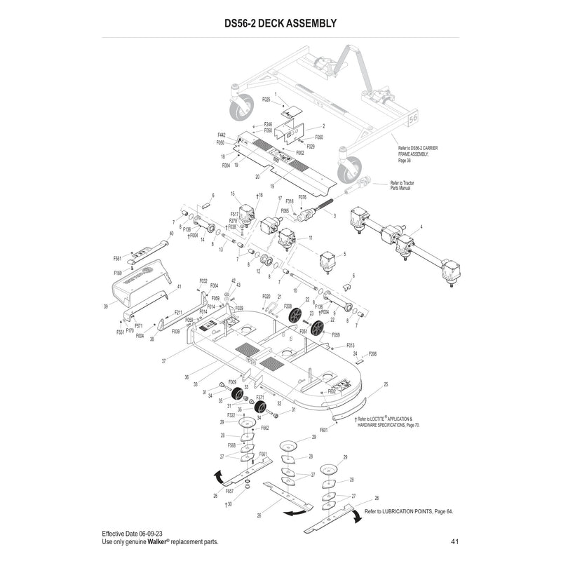 DS56-2 DECK ASSEMBLY