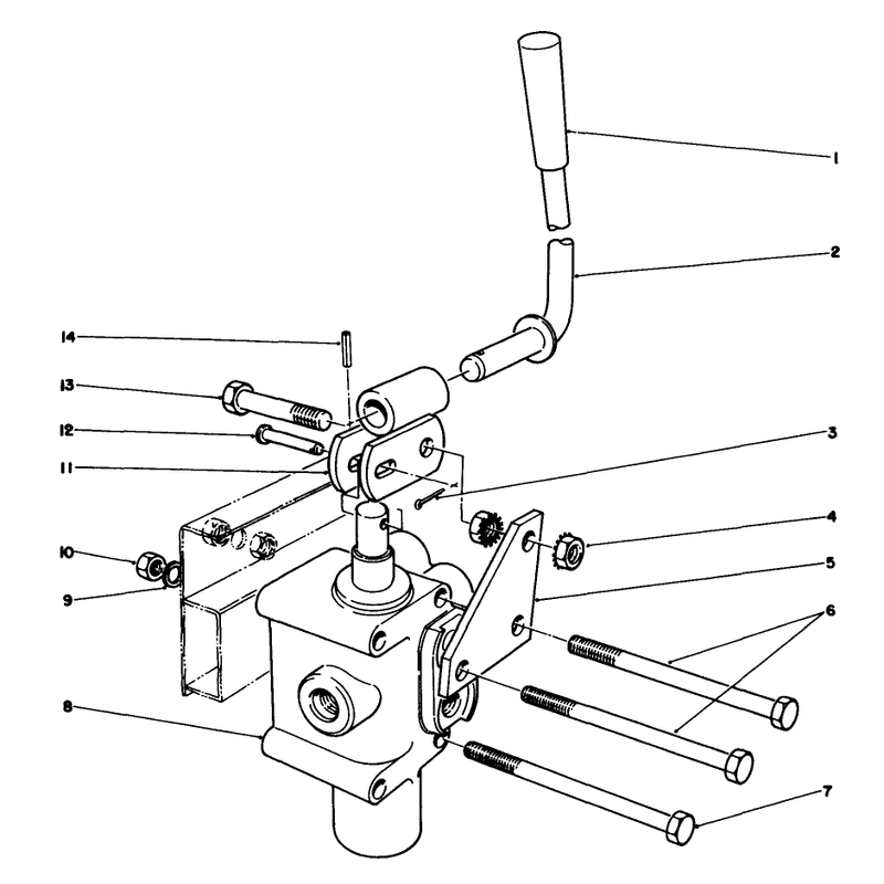 Valve & Lever Assembly