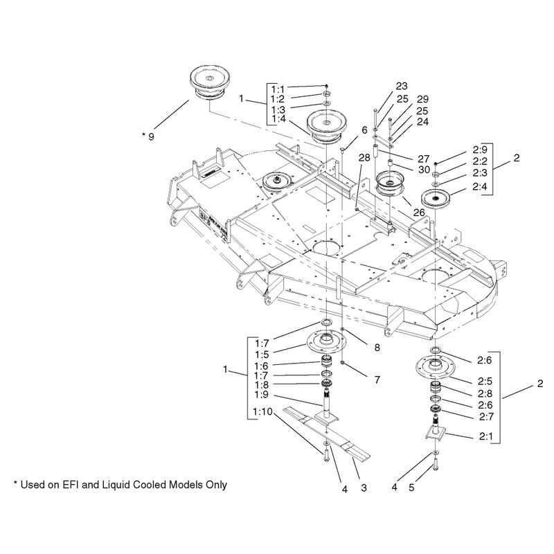 Spindle and Pulley Assembly