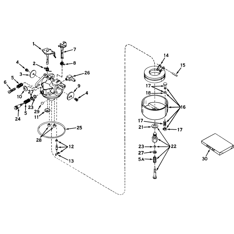 Carburetor No 631242