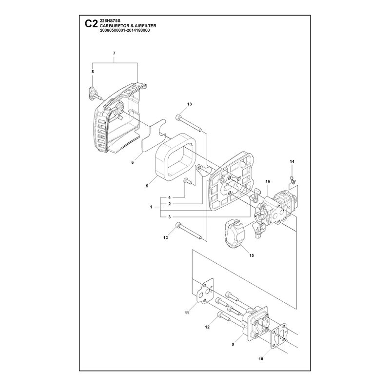 CARBURETOR AND AIR FILTER