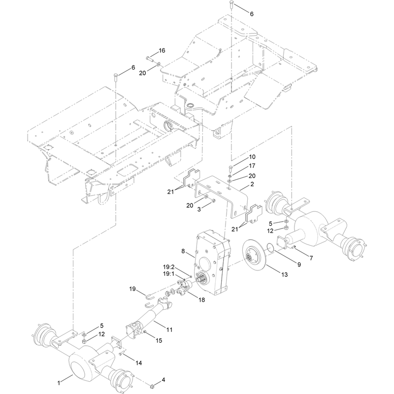 Transmission and Drive Axle Assembly