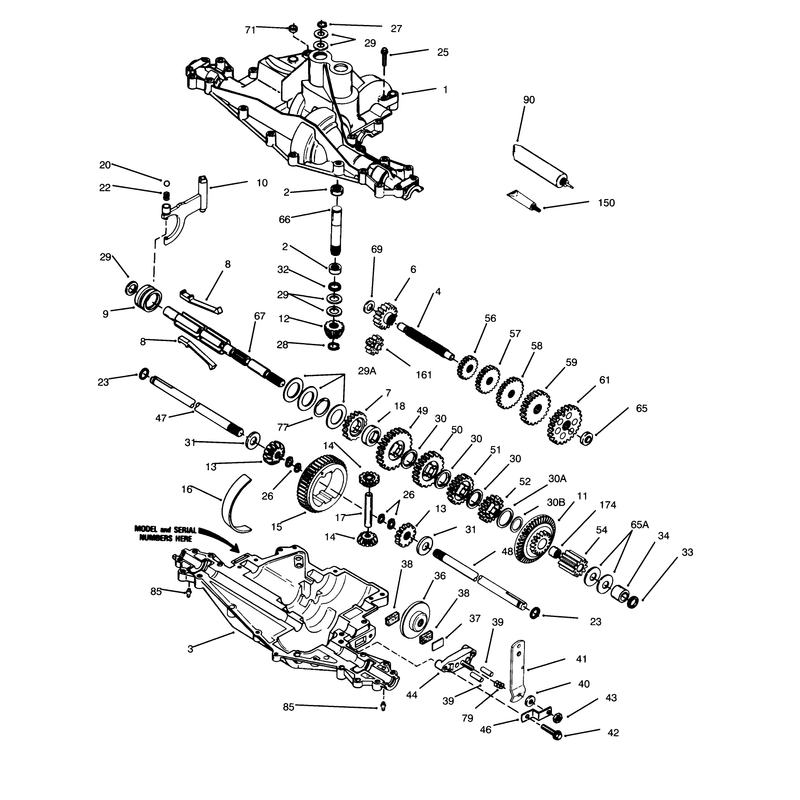 Peerless Transaxle Model No 915-019