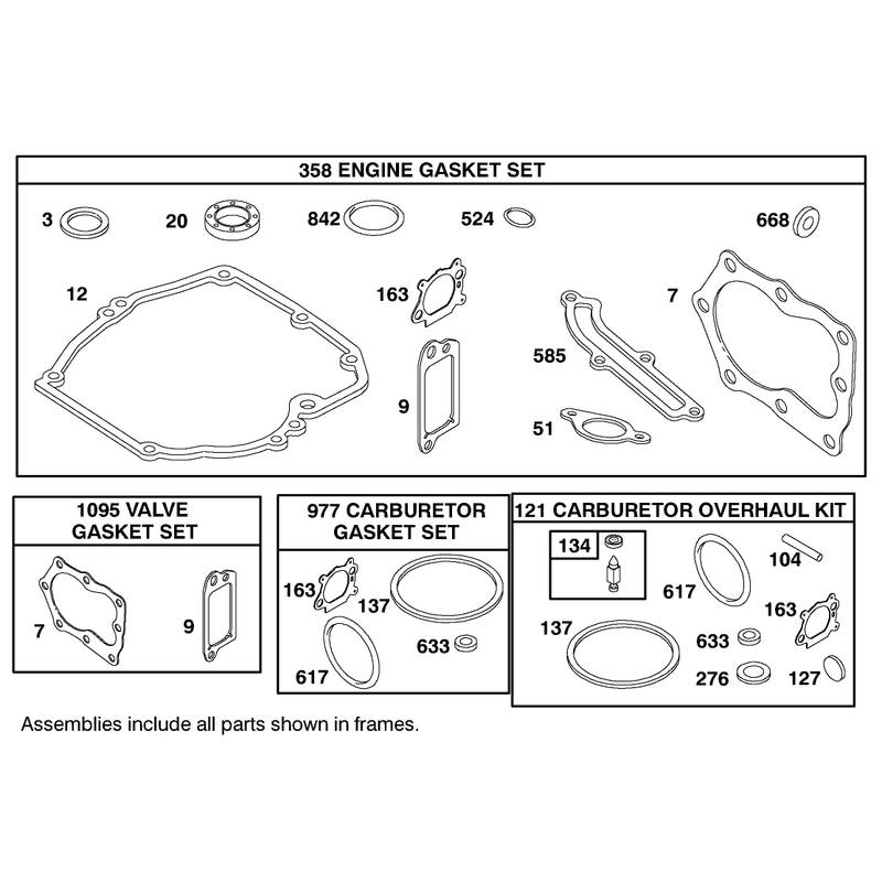 Engine Briggs and Stratton Model 12j805-2370-B1