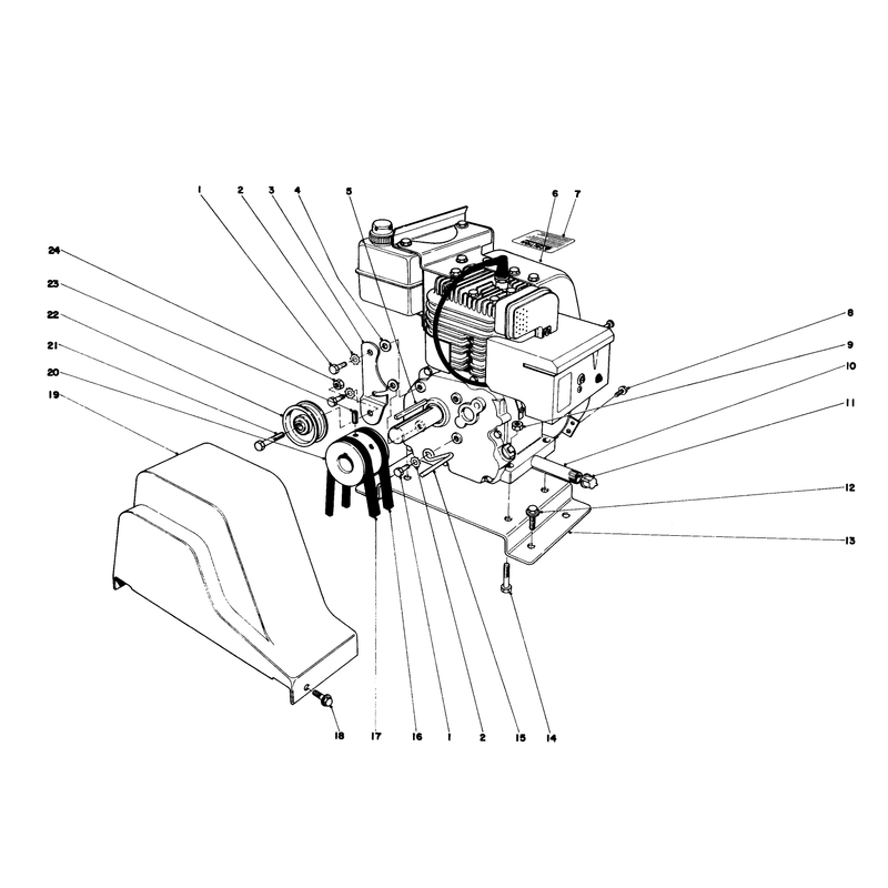 Engine Assembly (model No. 31625)