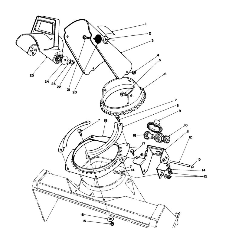 Discharge Chute Assembly