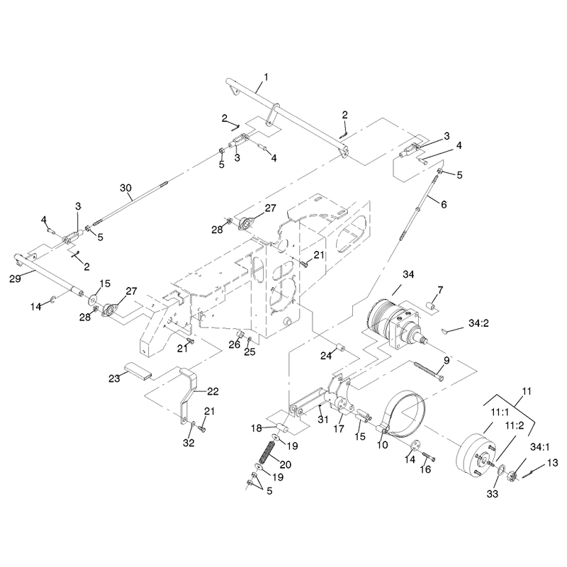 Parking Brake System Assembly
