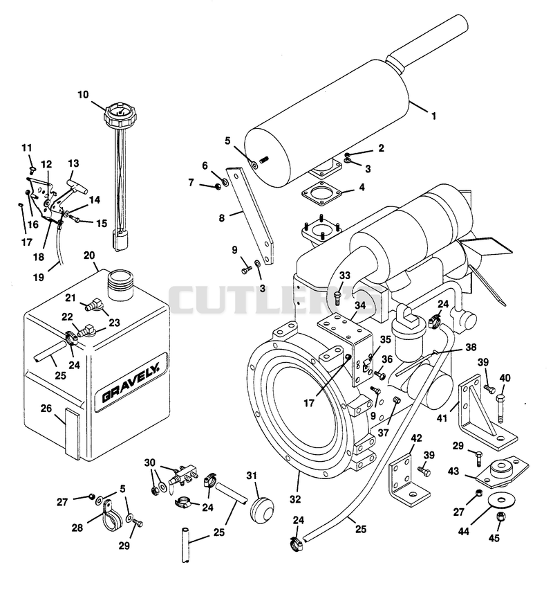 ENGINE, FUEL AND EXHAUST