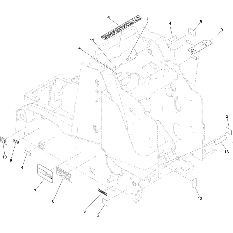 Frame Assembly No 144-6092