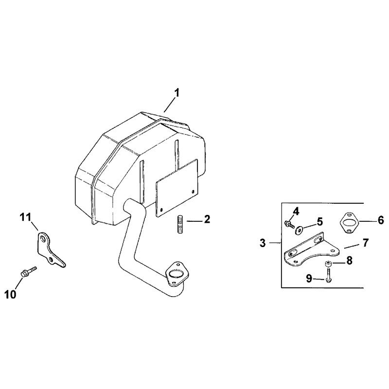 Exhaust Engine Kohler Model No Cv15t Spec 41560