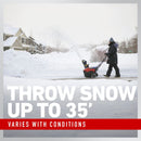 Toro 39921 21" 60V MAX Power Clear® Self-Propel Single-Stage Snow Blower with 10Ah Battery and Charger