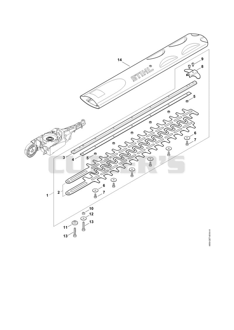 Cutter bar
