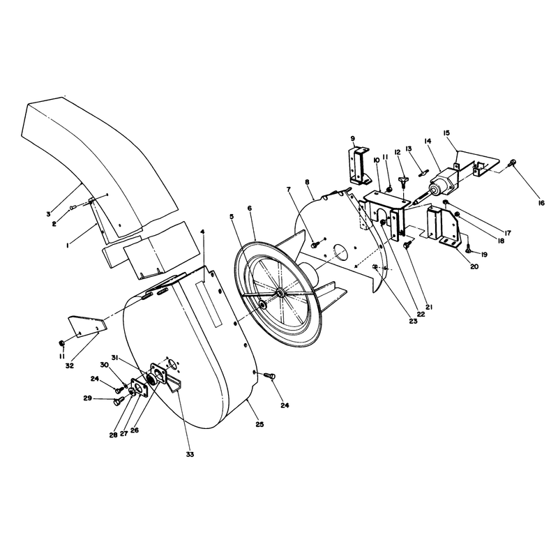 Grass Collection System Model No 30751 Optional