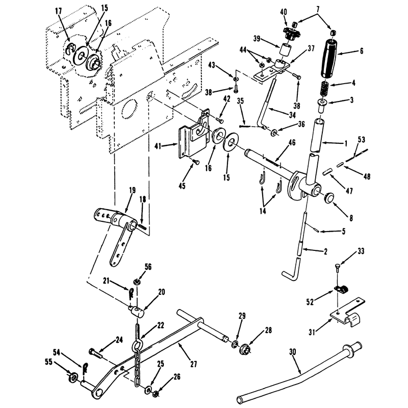 Manual Lift Linkage