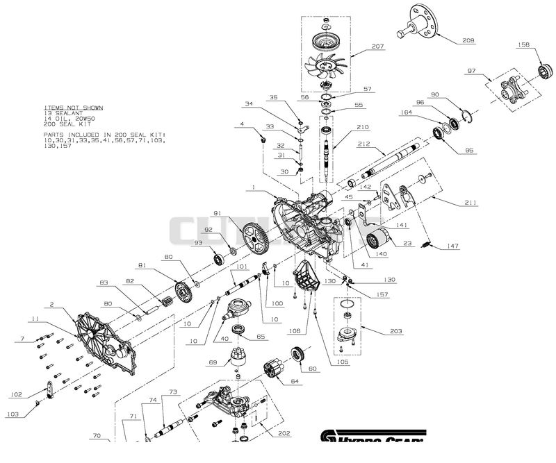 Transmission, RH - 04880100