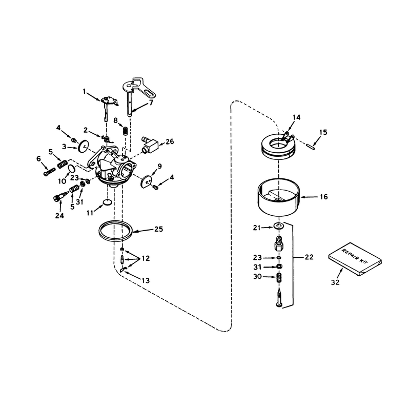 Carburetor No. 632107