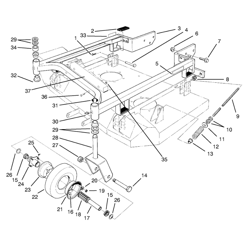 Carrier Frame Assembly