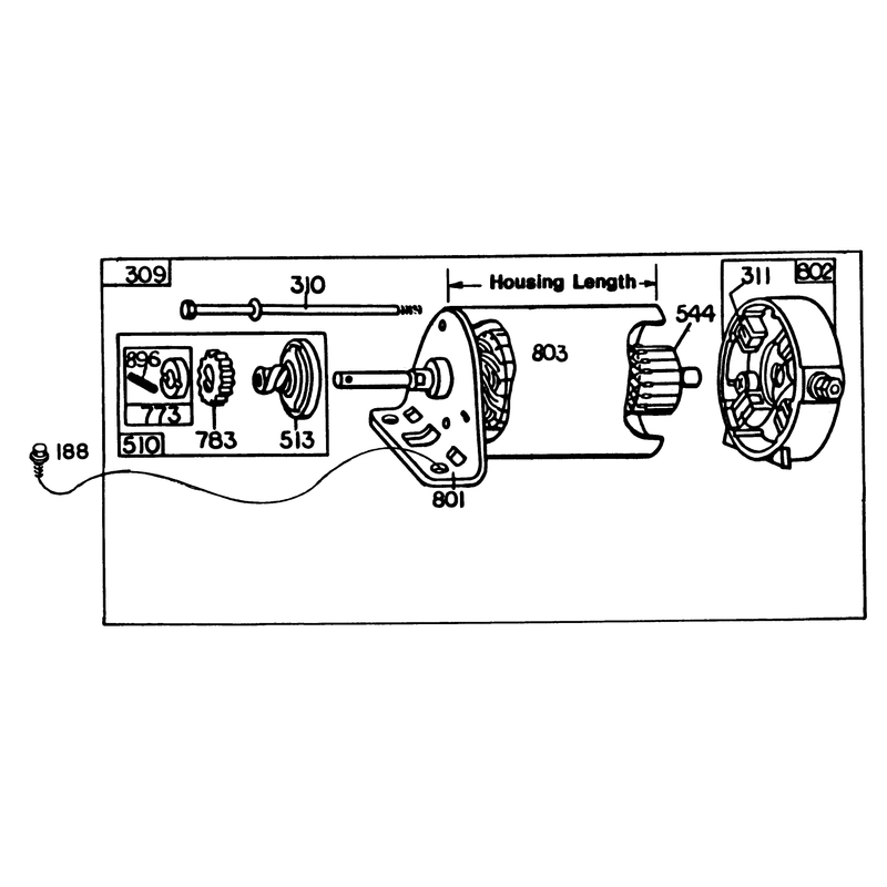 Briggs and Stratton Engine Briggs and Stratton Model No 326437-0630-01