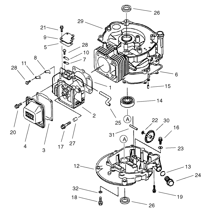 Cylindercrankcase Assembly