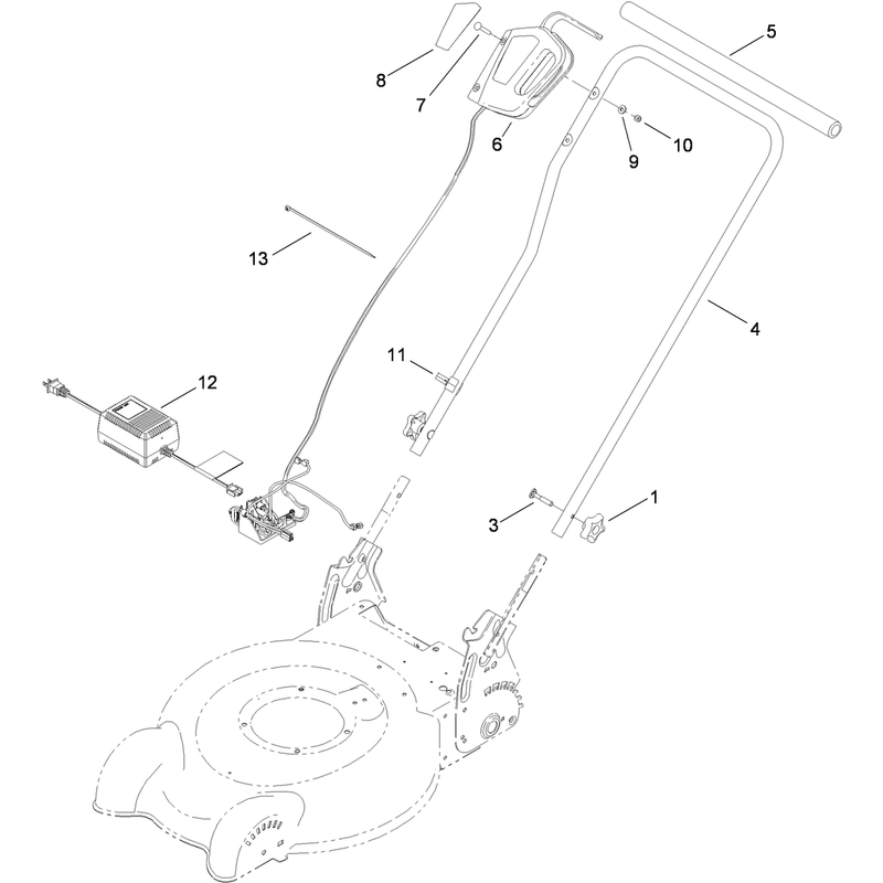 Handle and Control Assembly