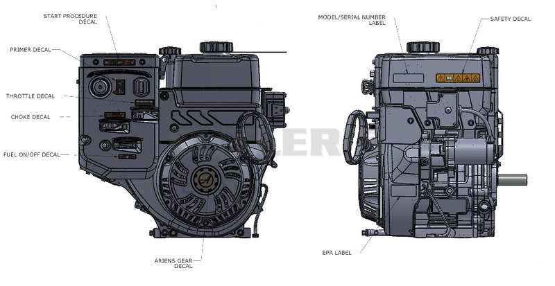 08201511 - Engine Decals