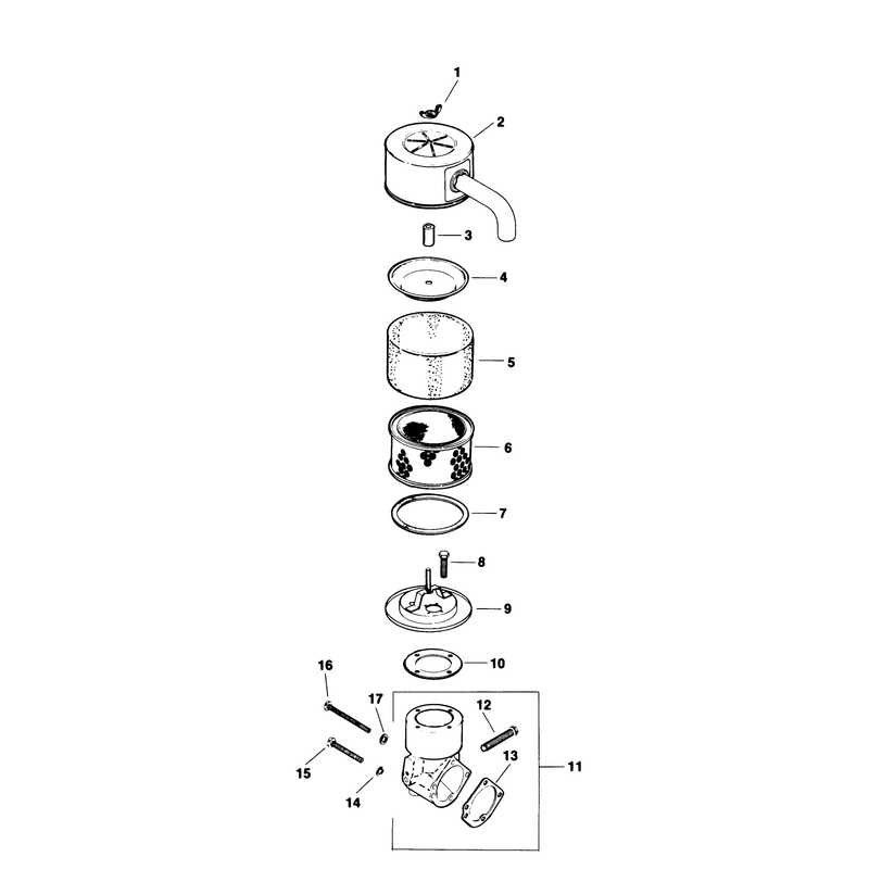 Air Intake Engine Kohler Model No M18qs-24657