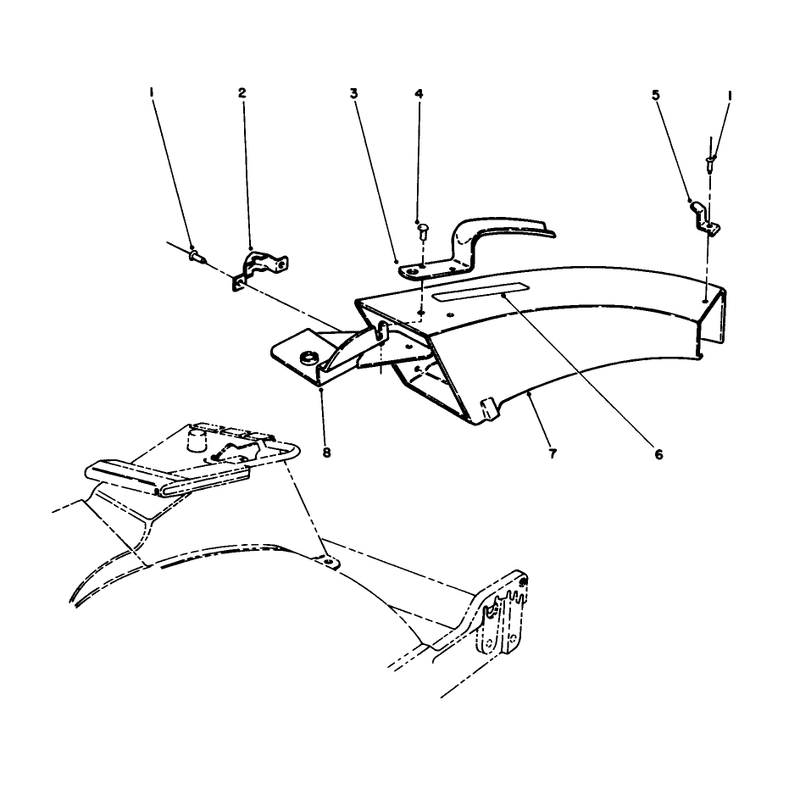 Side Discharge Chute Model No 59110 Optional