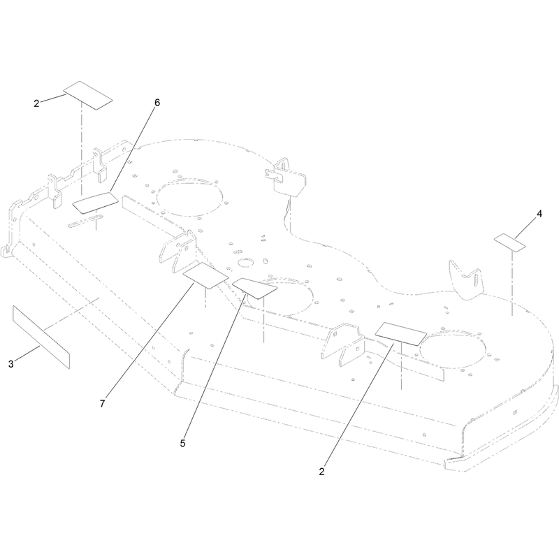 Deck Decal Assembly No. 139-8101