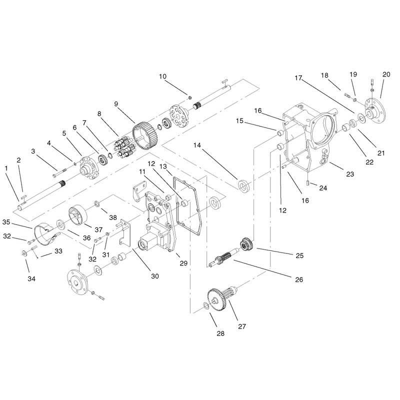 Hydro Transaxle Assembly