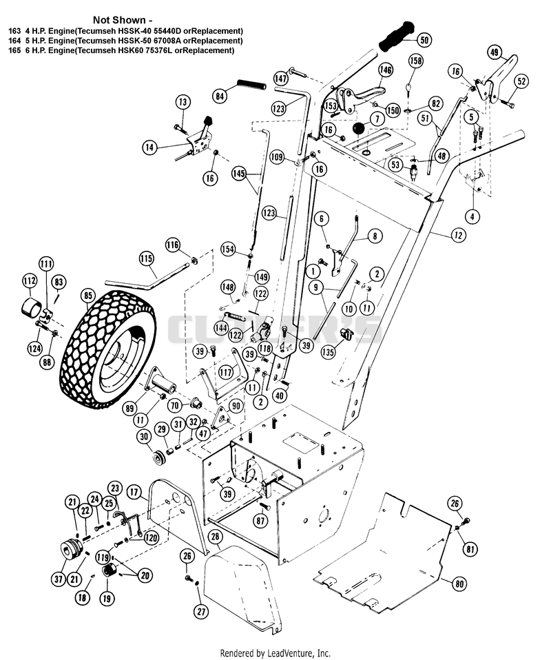 HANDLE AND CONTROLS