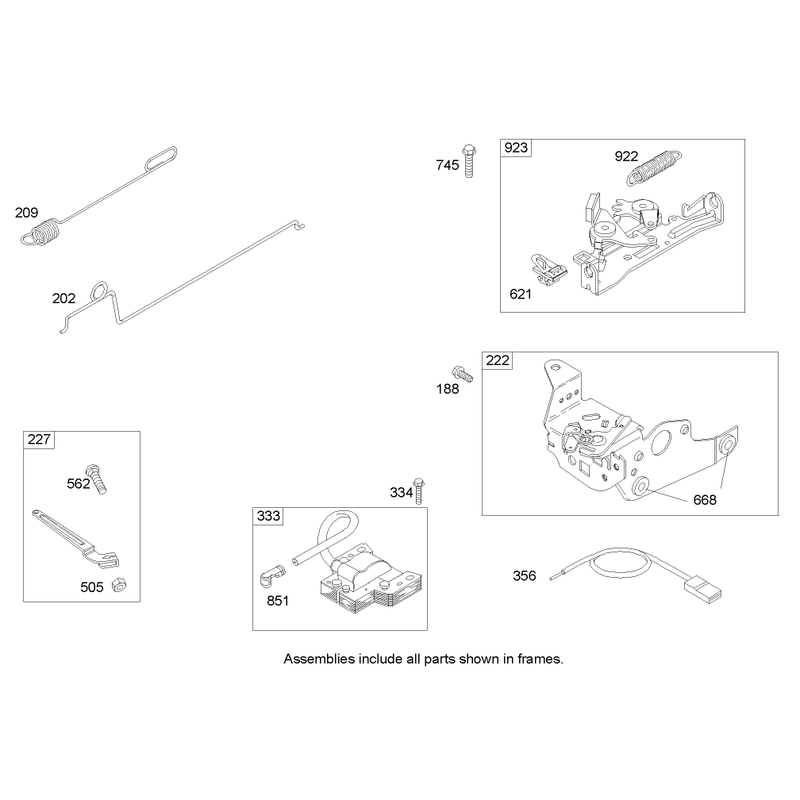 Governor Assembly Briggs and Stratton 122K02-0172-E1