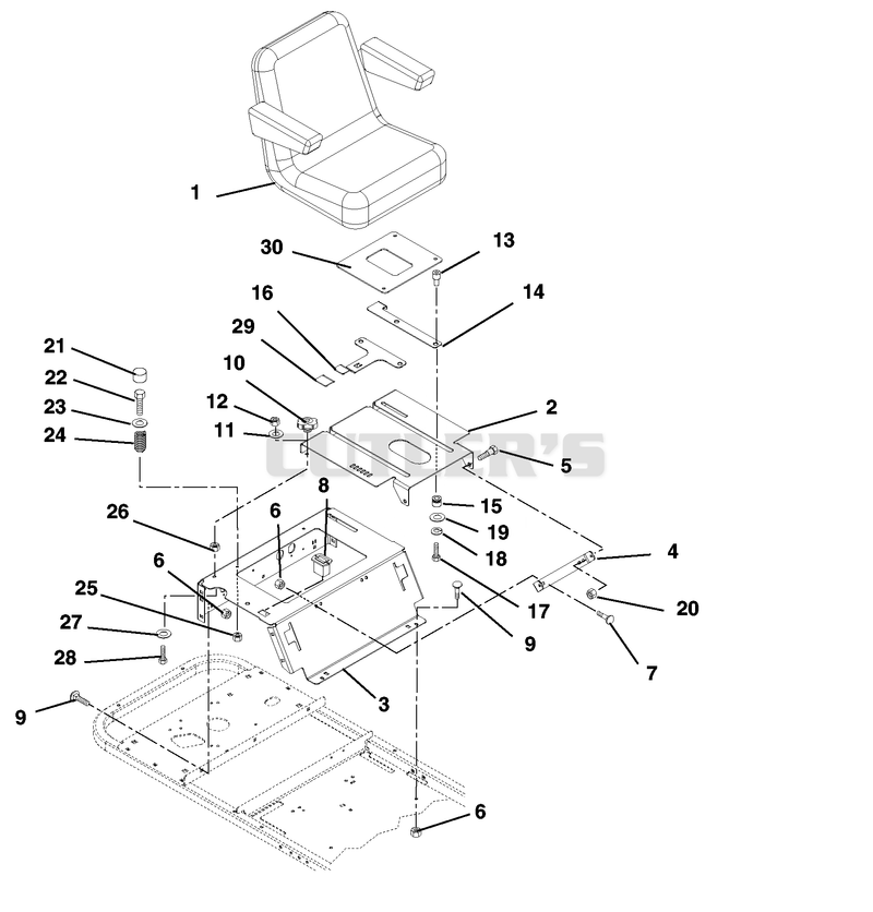Seat And Seat Support