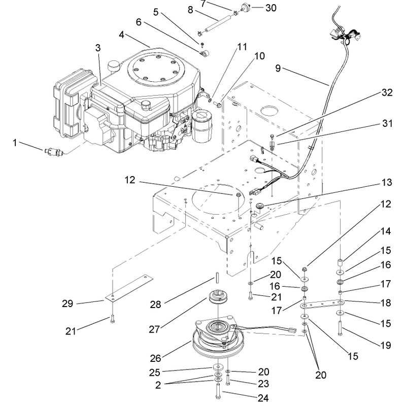 Engine Installation Assembly