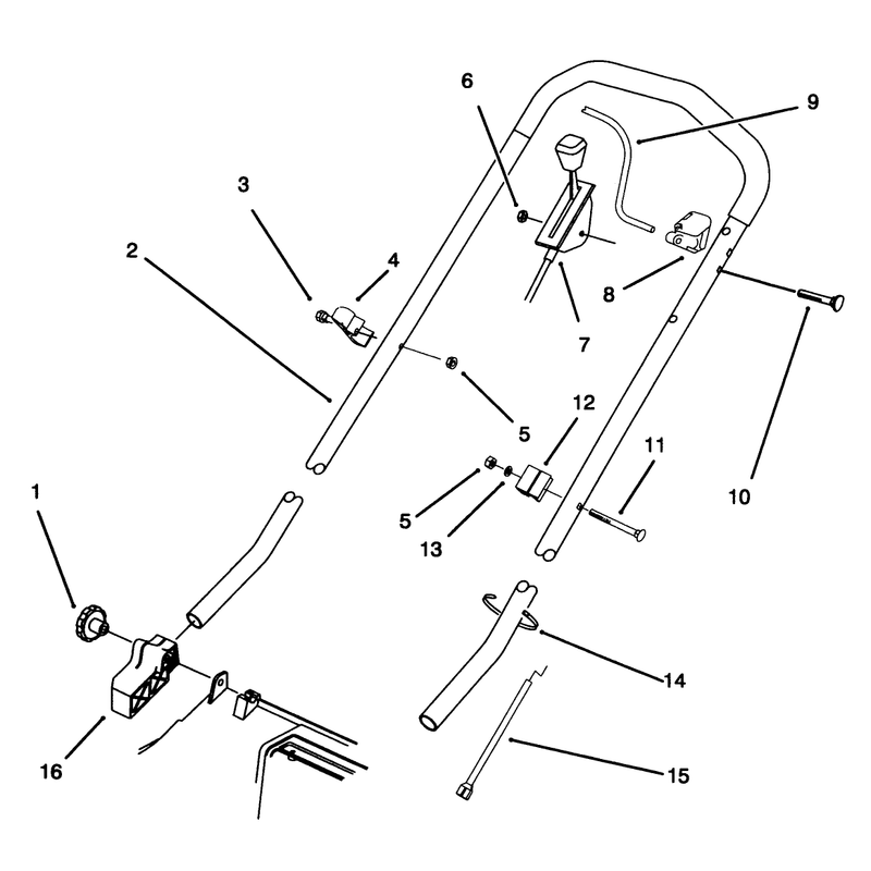 Handle Assembly Model No 20904bc Only