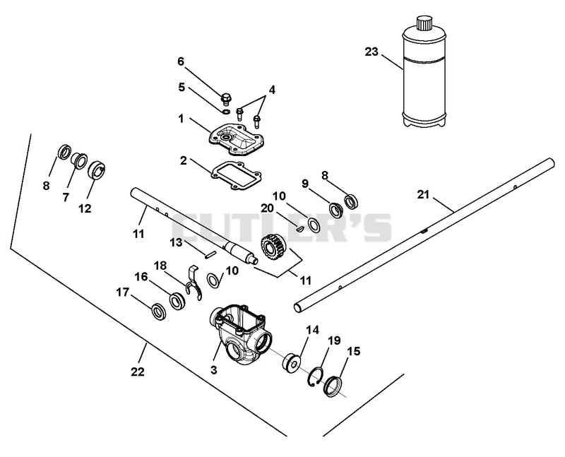 Gear Case And Impeller