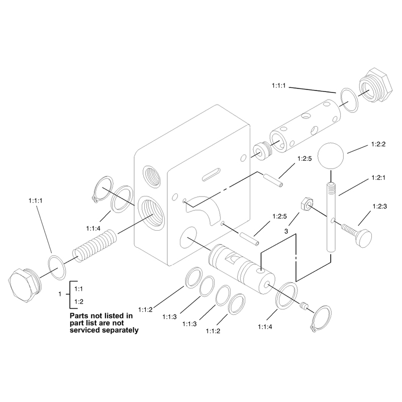 Hydraulic Valve Assembly No 104-4221