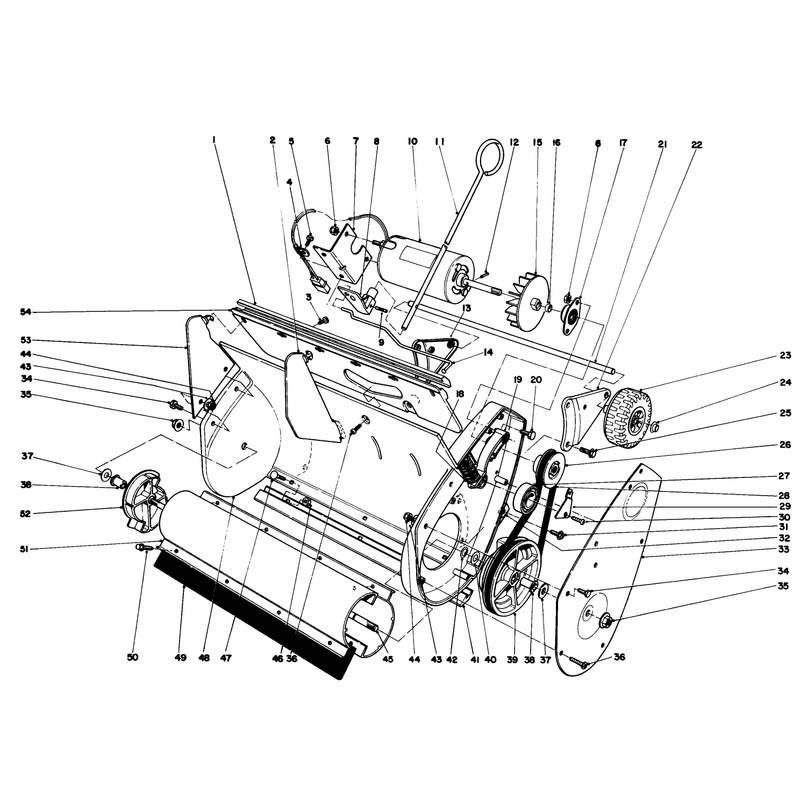 Lower Main Frame Assembly