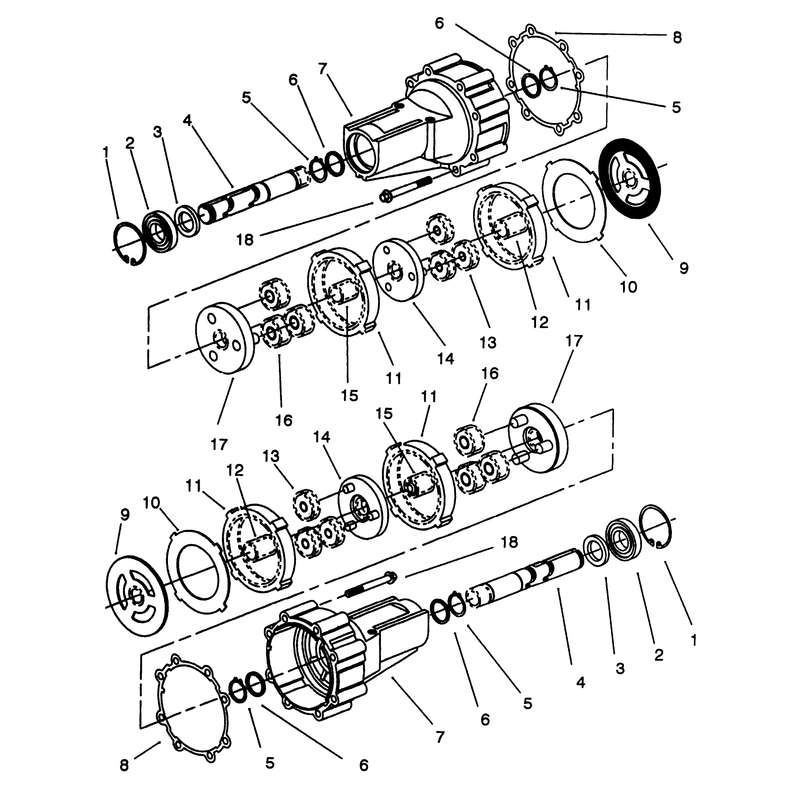 Transmission Eaton Model 751-045
