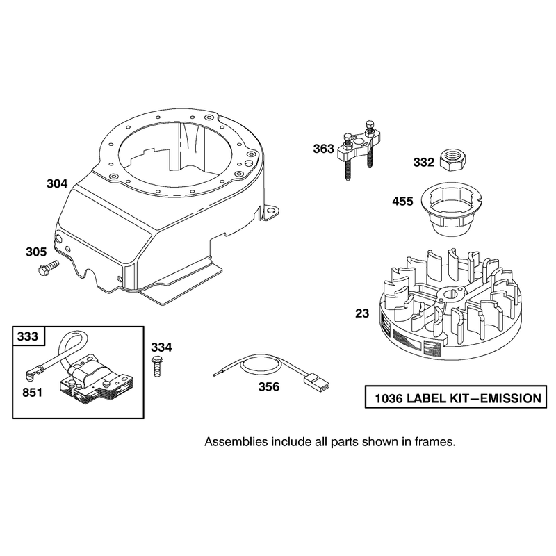 Engine Briggs and Stratton Model 12H802-1766-E1