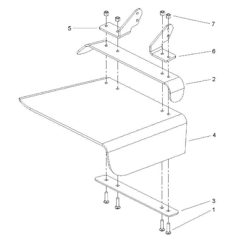 Deflector Assembly No 106-3249