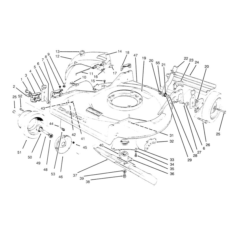 Housing and Wheel Assembly