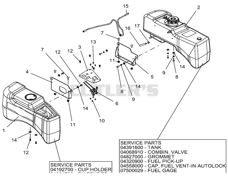 Fuel System - Non-CARB