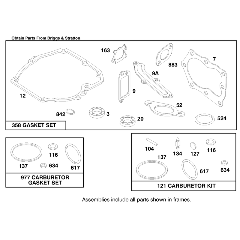 Engine Briggs and Stratton Model 12f802-0667-01