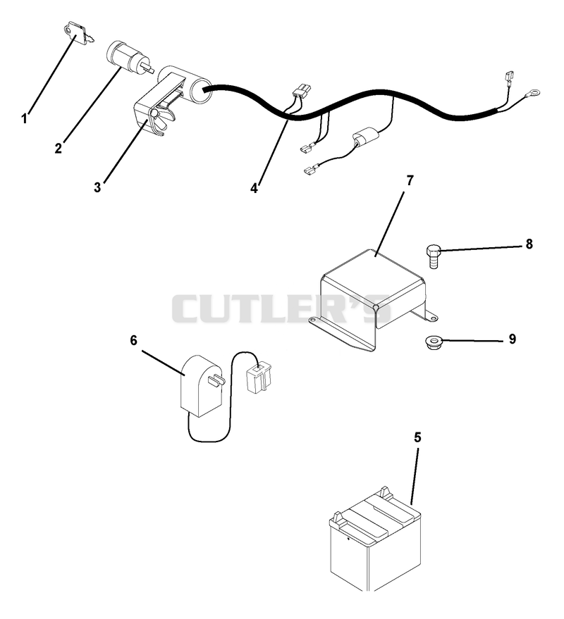 Electrical Harness & Battery