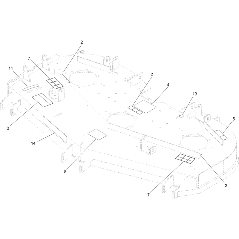 Deck Decal Assembly No 114-4478