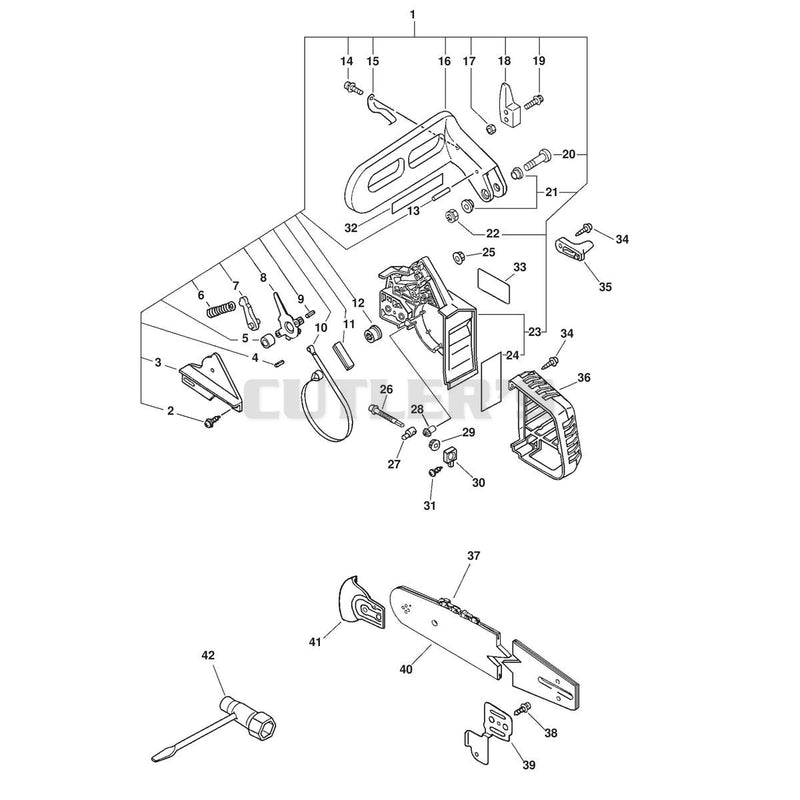 CHAIN BRAKE ASSEMBLY