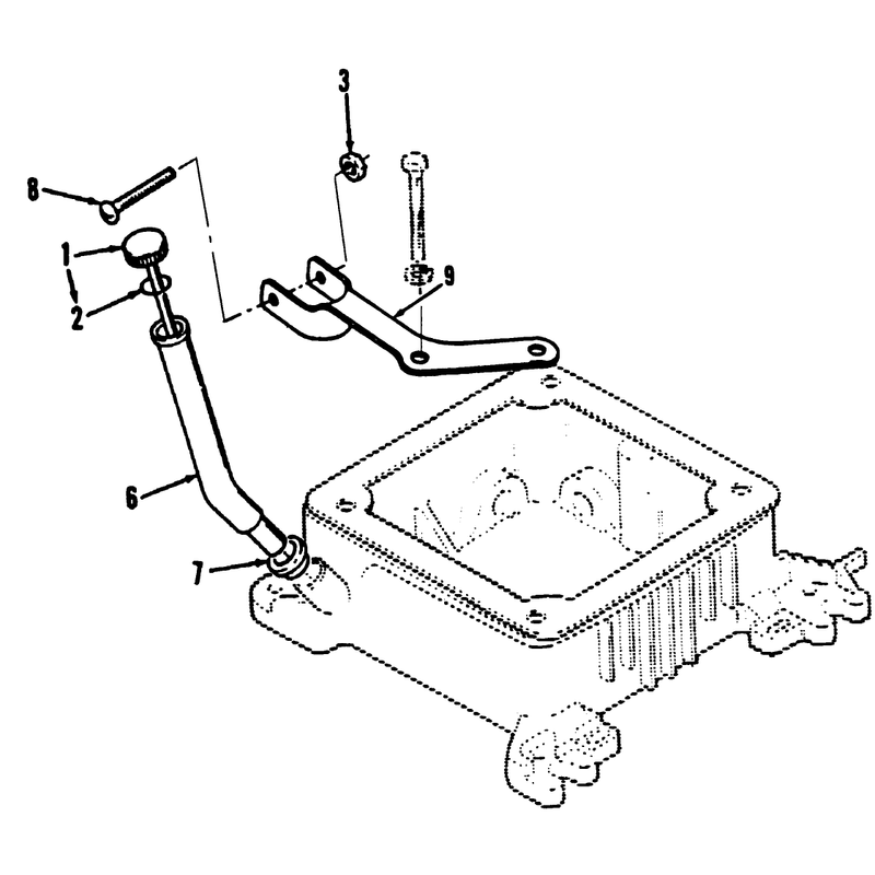 Oil Fill Tube and Bracket