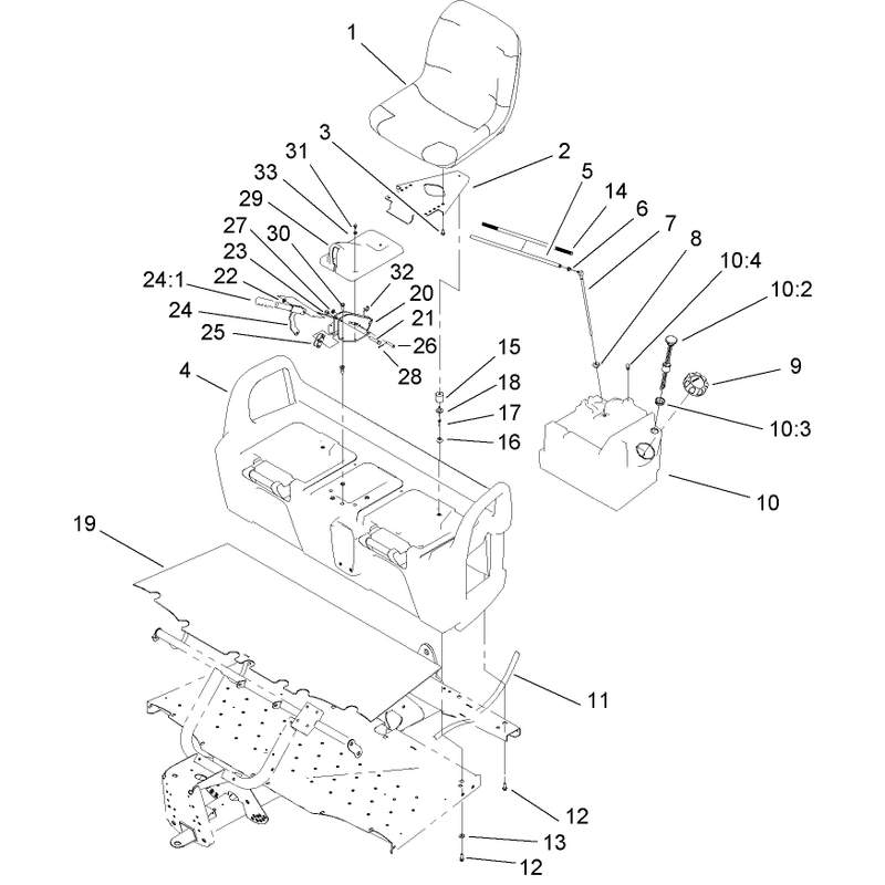 Seat Base Assembly