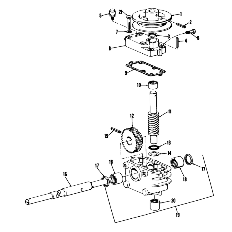 Gear Case Assembly