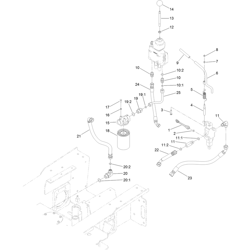Auxiliary Hydraulic Assembly